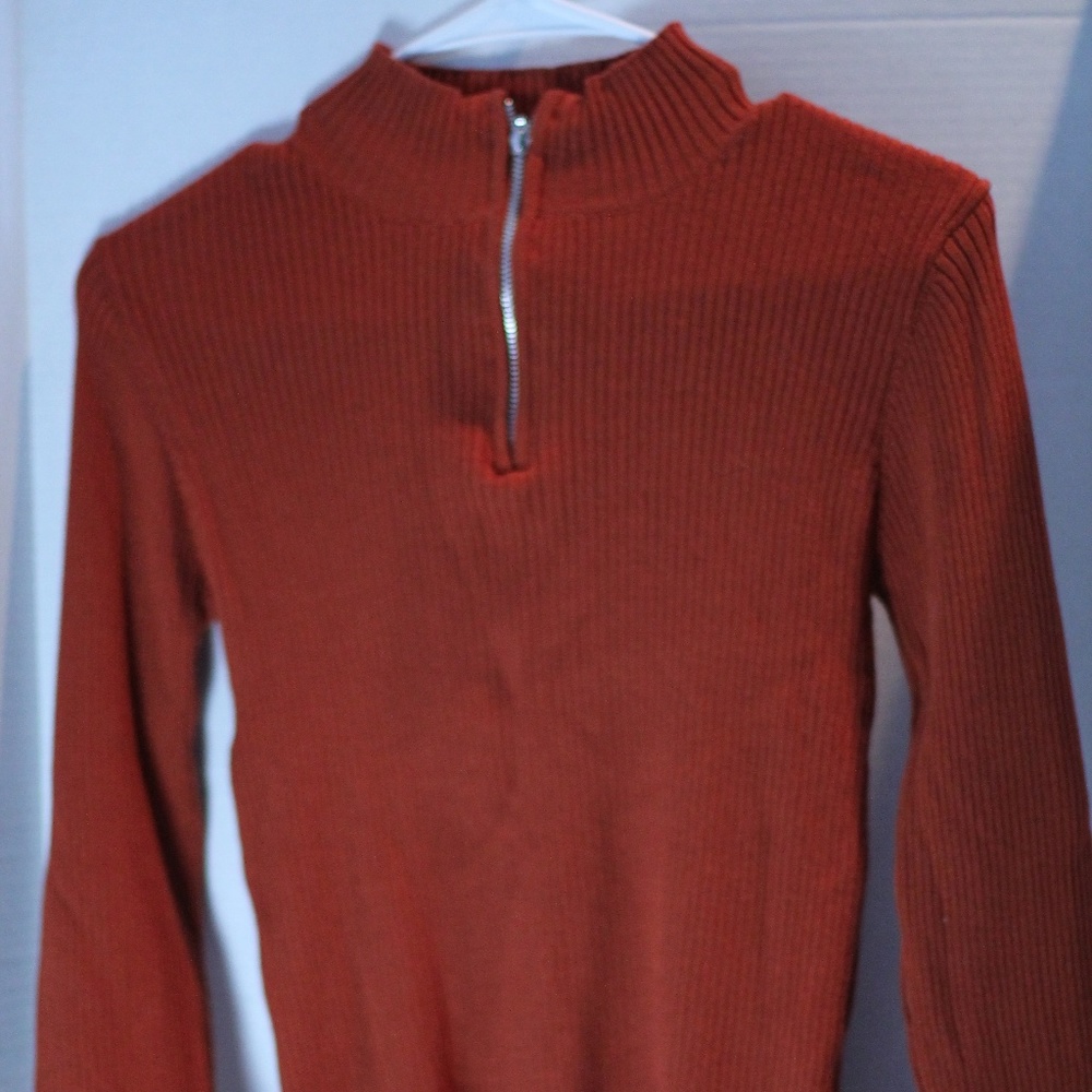 Burnt Orange Sweater (Garage)